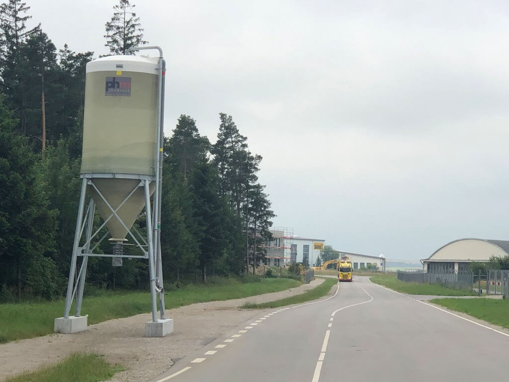 Areal für den zukünftigen Ecopark angrenzend an das Flughafengelände