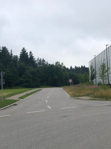 Verlängerung der Dornierstrasse vom Gilchinger Gewerbegebiet zum Flughafen Oberpfaffenhofen