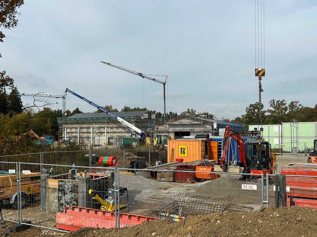 Gauting Baustelle Gewerbe Ammerseestraße