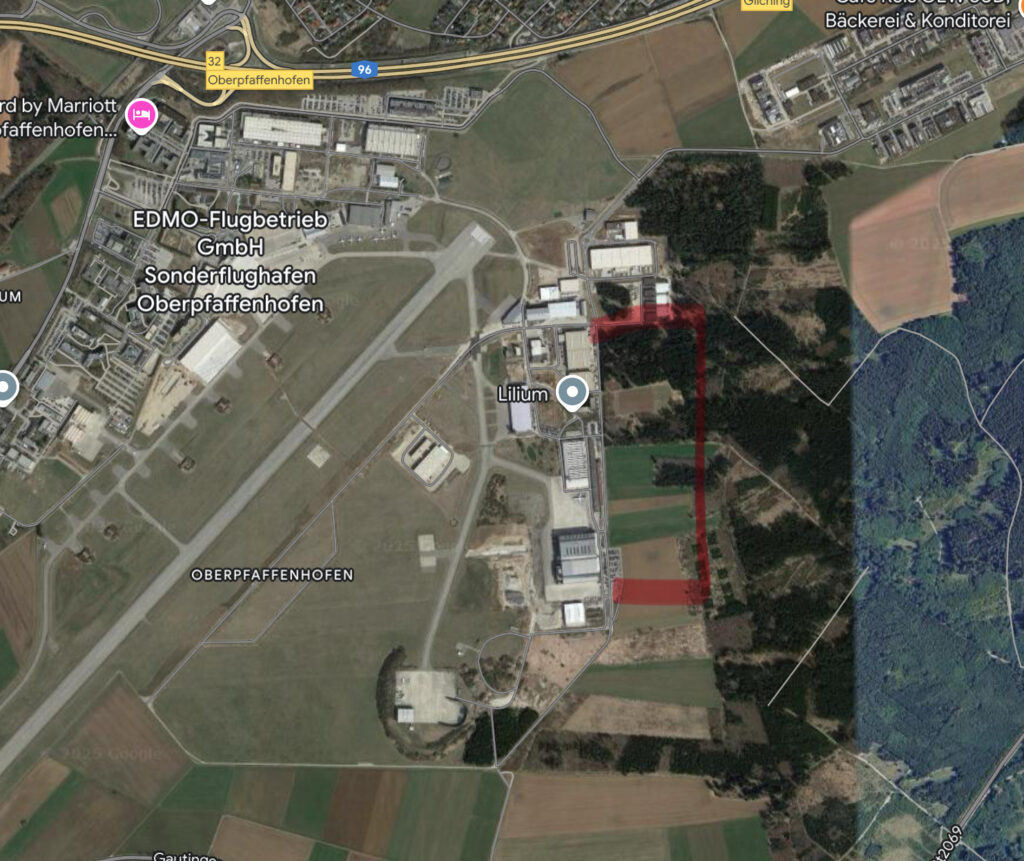 Luftbild Area Galileo Park